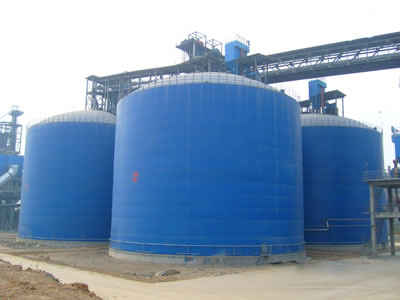 武定水泥钢板库改造