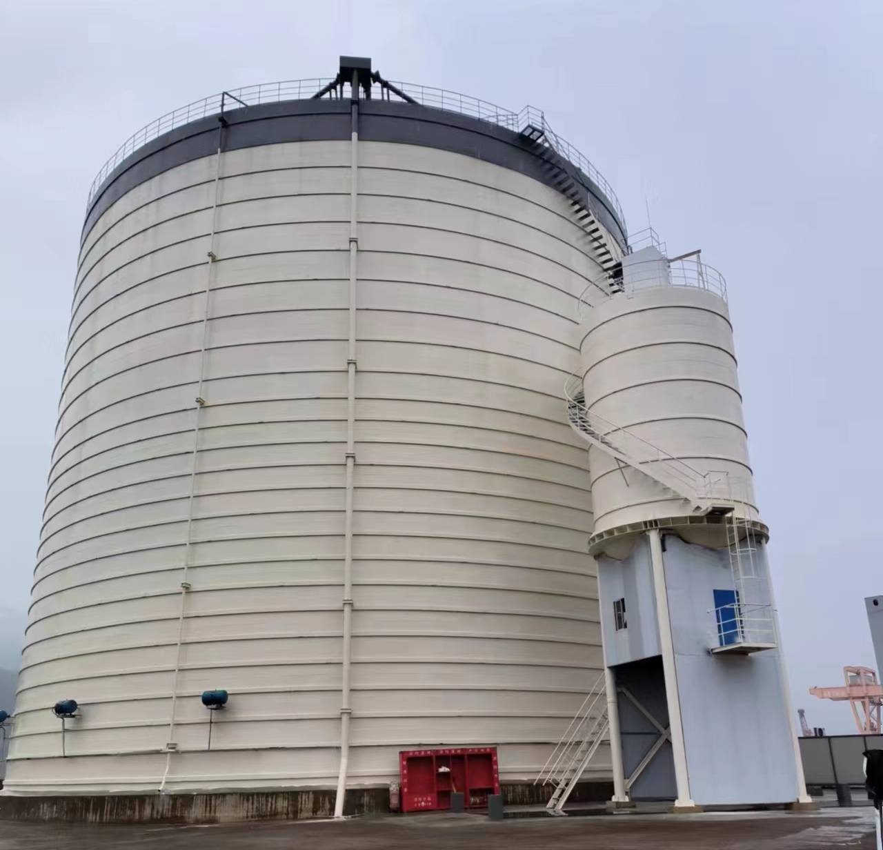 武定10万吨水泥钢板库