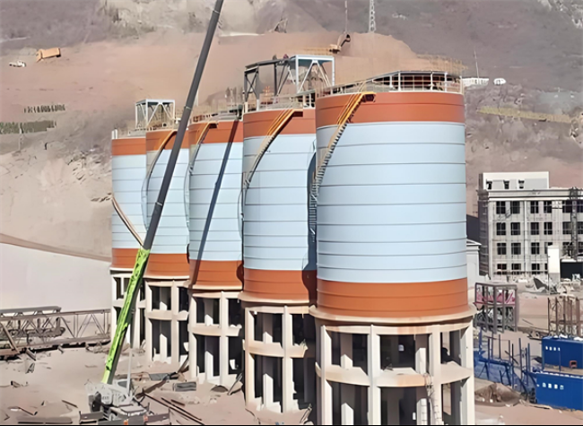 武定高架钢板仓